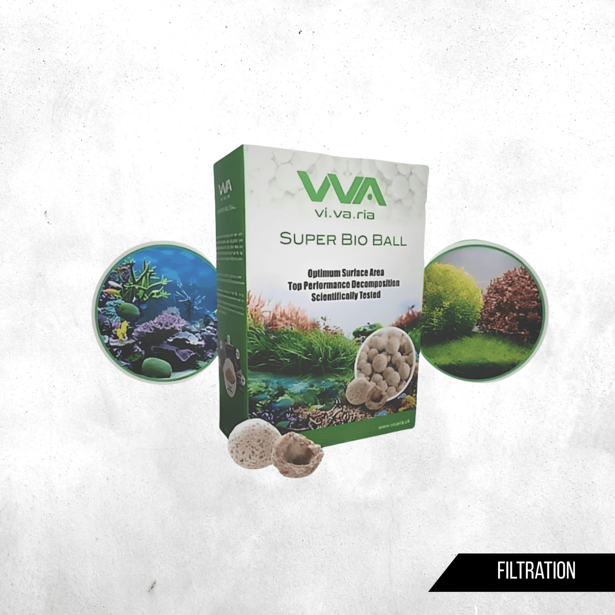 Vivaria Super Bio Ball - Filter Biologis - 1L